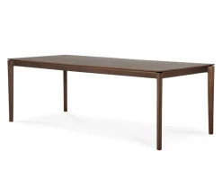 Bok Matbord Brunlackad Teak | 220x95