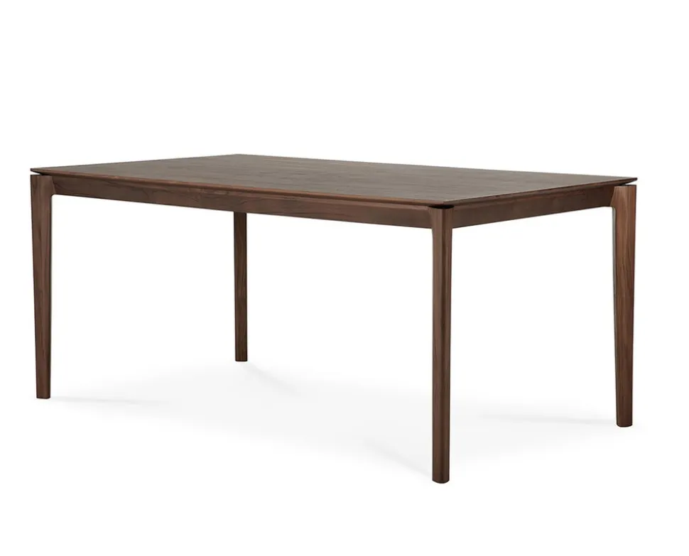 Bok Matbord Brunlackad Teak | 160x80