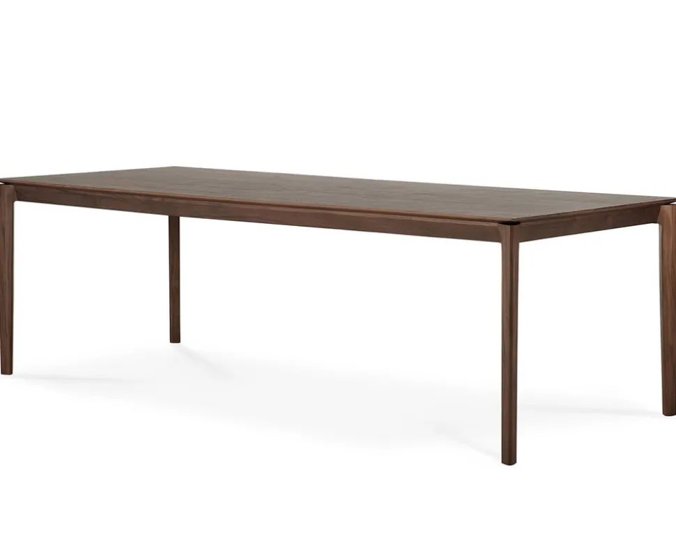 Bok Matbord Brunlackad Teak | 240x100
