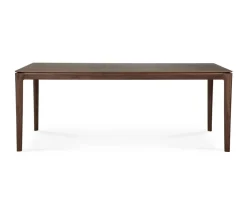 Bok Matbord Brunlackad Teak | 200x95