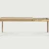 Bok Matbord | Ek | 160-240x90