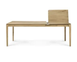 Bok Matbord | Lackad Ek | 140-220x90