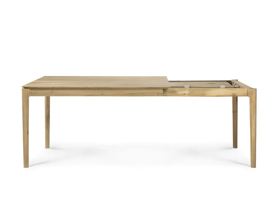 Bok Matbord | Lackad Ek | 140-220x90