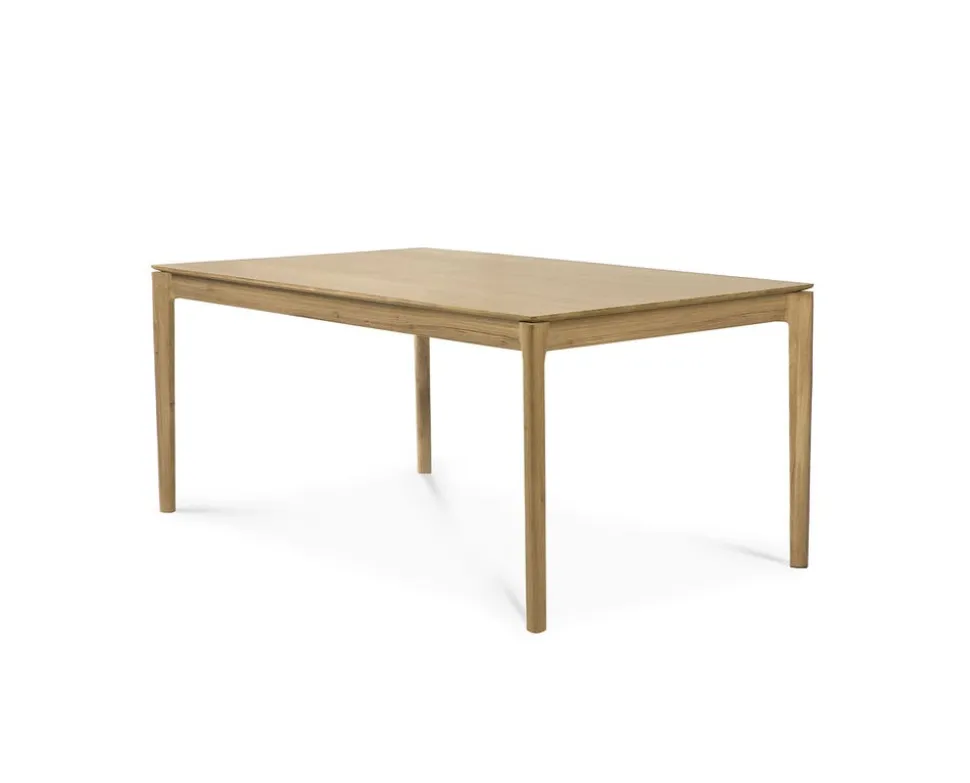 Bok Matbord | Lackad Ek | 160-240x90