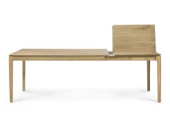 Bok Matbord | Lackad Ek | 160-240x90