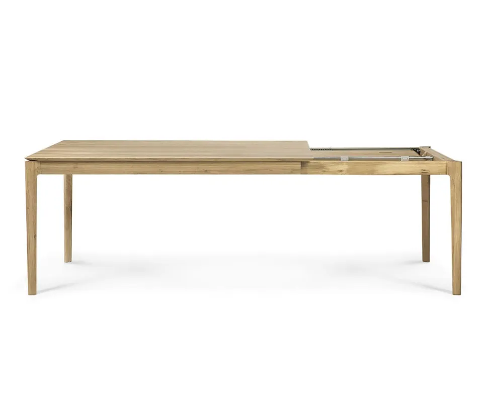 Bok Matbord | Lackad Ek | 160-240x90