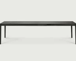 Bok Matbord | Svart Ek | 180-280x100