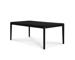 Bok Outdoor Matbord 200 | Svartlackad teak