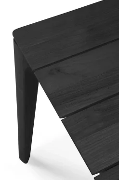 Bok Outdoor Matbord 162 | Svartlackad teak