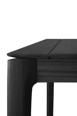 Bok Outdoor Matbord 162 | Svartlackad teak