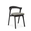 Bok Outdoor Stol | Svartlack, Mocha