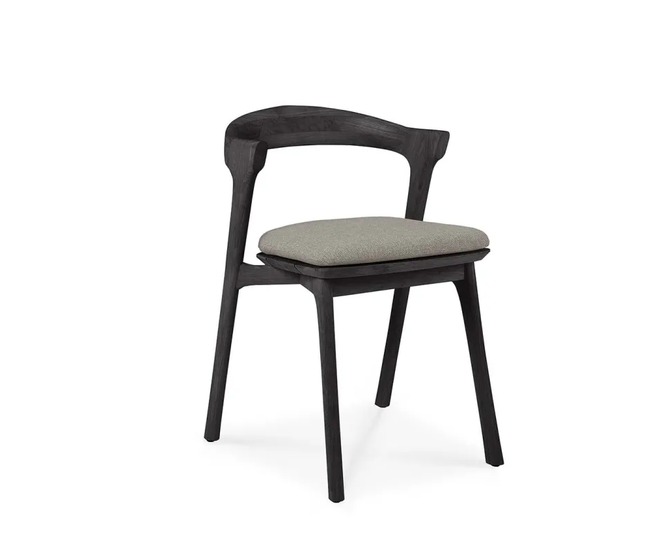 Bok Outdoor Stol | Svartlack, Mocha