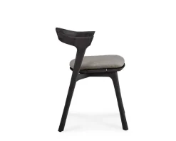 Bok Outdoor Stol | Svartlack, Mocha