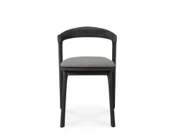 Bok Outdoor Stol | Svartlack, Mocha