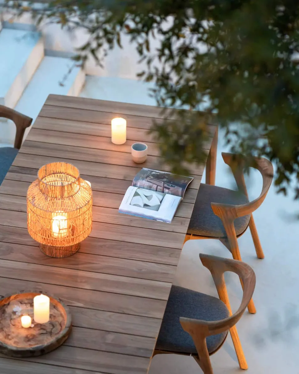 Bok Outdoor Stol | Svartlack, Mocha