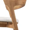 Bok Outdoor Stol | Teak, Off White
