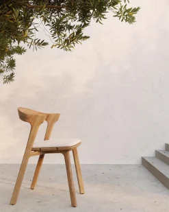Bok Outdoor Stol | Teak, Off White