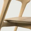 Bok Stol | Lackad Ek | Träsits