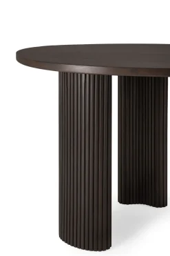 Boomerang Skrivbord | Mörkbrun Mahogny