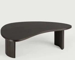 Boomerang Soffbord 90x61 | Brun Mahogny