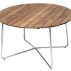 Bord 9A Ø120 | Teak