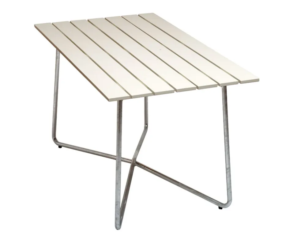 Bord B25A | Vitlackad Ek