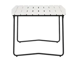 Bord B31 84 | Vitlackad Ek, Svart