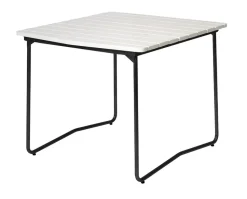 Bord B31 84 | Vitlackad Ek, Svart