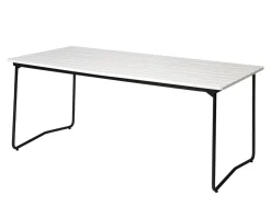Bord B31 170 | Vitlackad Ek, Svart