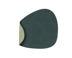 Bordstablett Curve Dubbelsidig | Dark Green/Olive Green