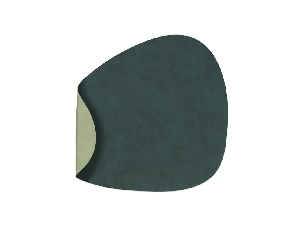 Bordstablett Curve Dubbelsidig | Dark Green/Olive Green