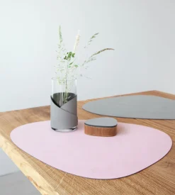 Bordstablett Curve Dubbelsidig | Rose/Light Grey