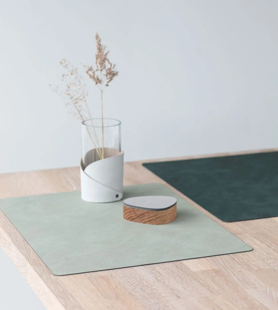 Bordstablett Square Dubbelsidig | Dark Green/Olive Green