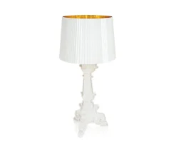 Bourgie Lampa | Vit Guld