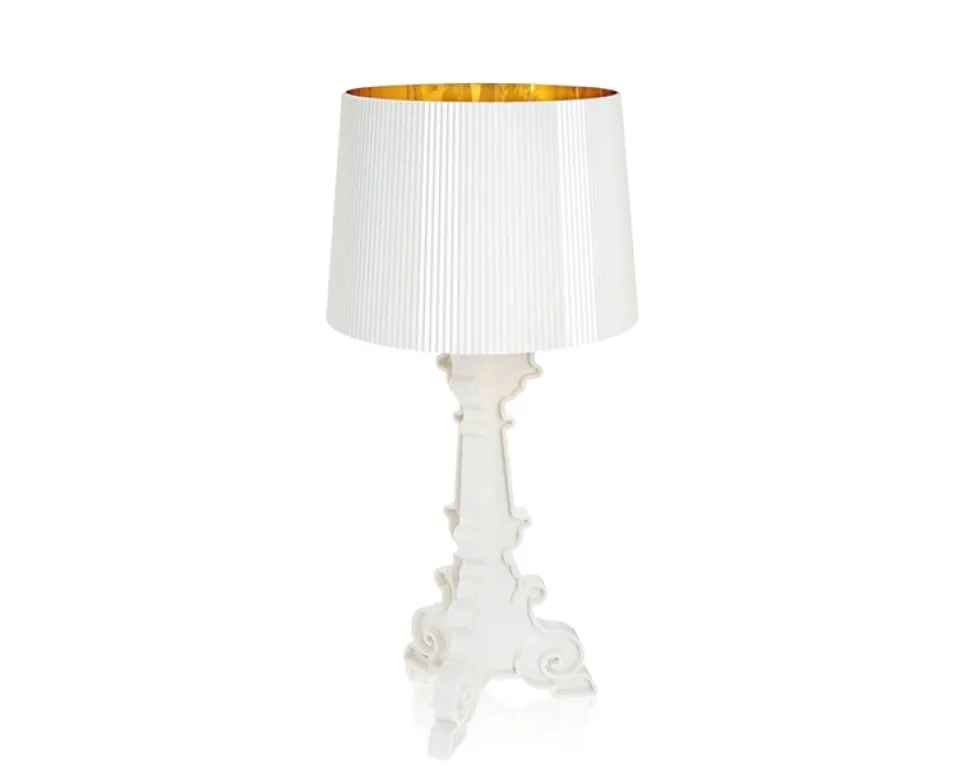 Bourgie Lampa | Vit Guld