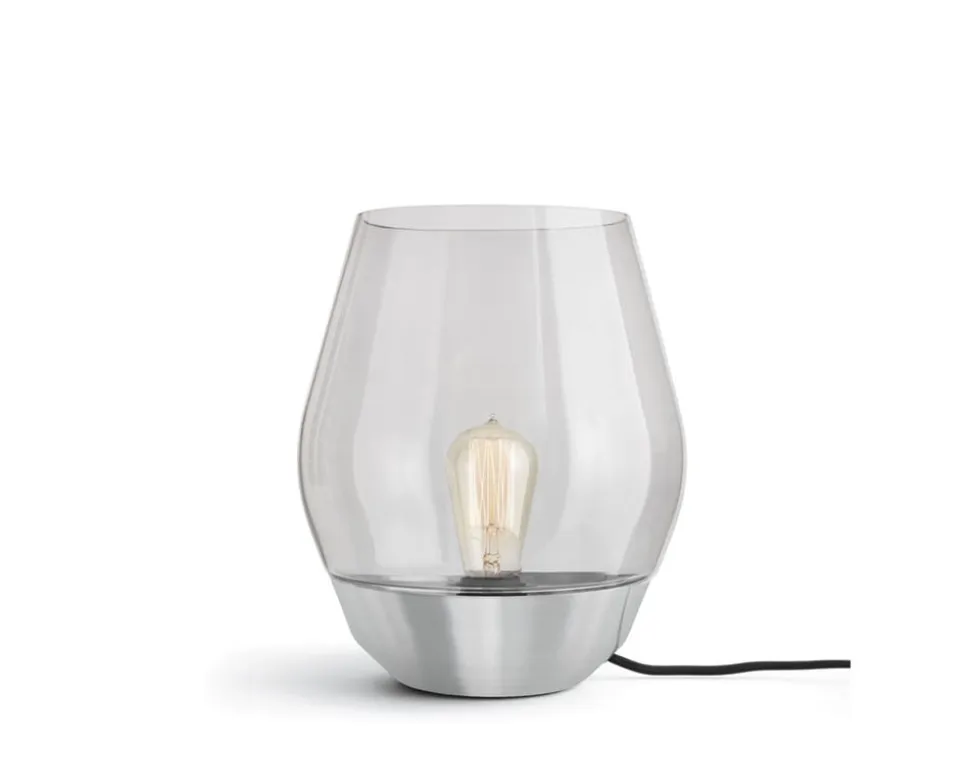 Bowl Bordslampa | Rostfritt Stål