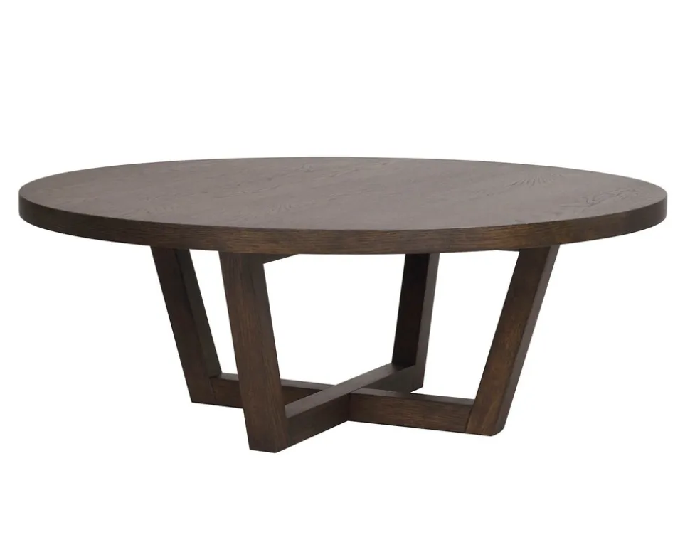 Boxford Soffbord Ø110 | Brun Ek