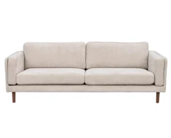 Braden Soffa 3-sits | Ljusbeige, Brun ek