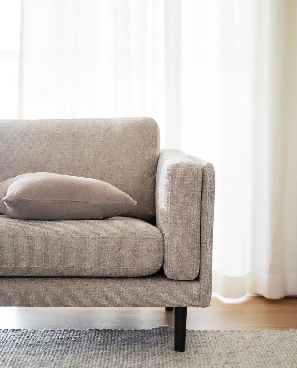 Braden Soffa 3-sits | Ljusbeige, Ek