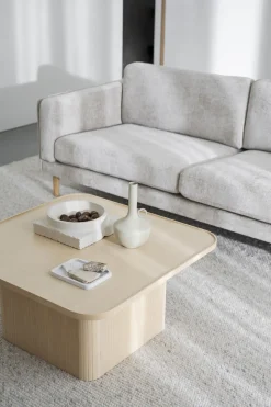 Braden Soffa 3-sits | Ljusbeige, Vitpigmenterad ek