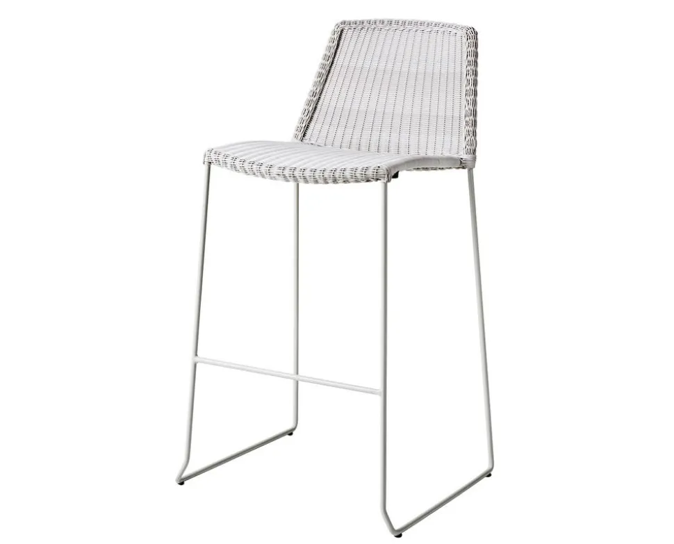 Breeze barstol | White/ Grey