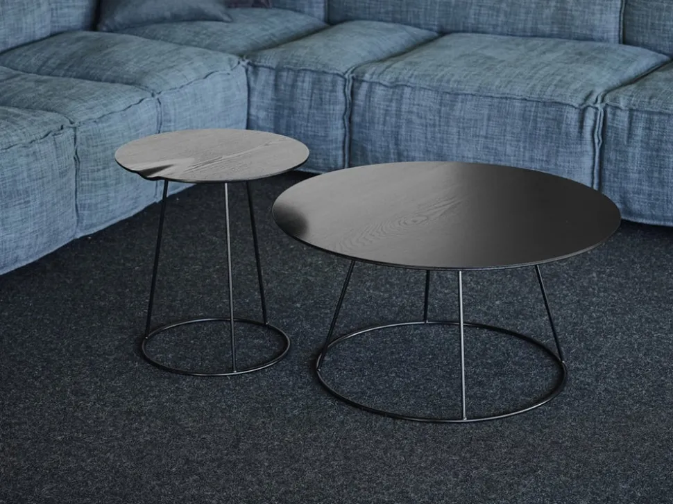 Breeze bord med våg Ø46 Svart