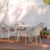 Breeze Karmstol | 4 ben | White/Grey