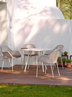 Breeze Karmstol | 4 ben | White/Grey