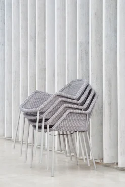 Breeze Karmstol | 4 ben | White/Grey