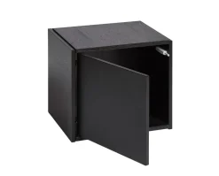 Bricks Modul Cube Dörr Vänster | Svartmålad Ek