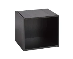 Bricks Modul Cube Öppen | Svartmålad Ek