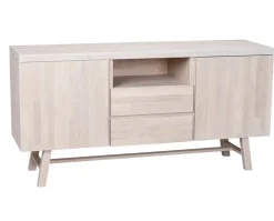 Brooklyn Sideboard 160 | Vitpigmenterad ek