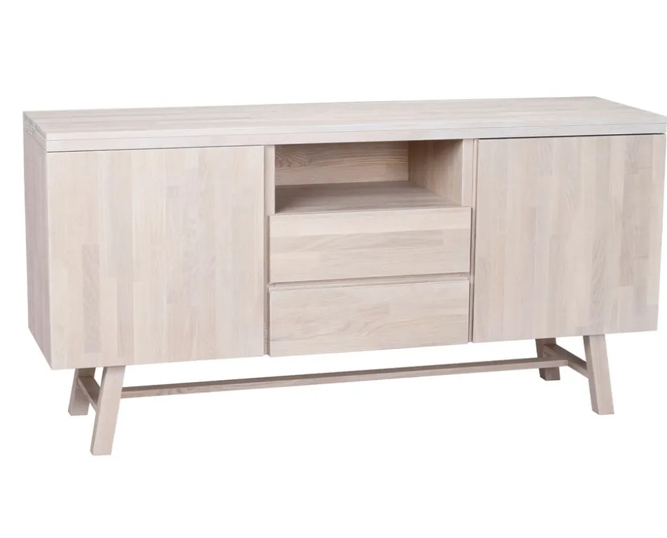 Brooklyn Sideboard 160 | Vitpigmenterad ek