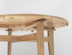 B-Table Matbord Valnöt 85x85/Ø116